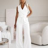 Women's Elegant Wide-Leg Jumpsuit