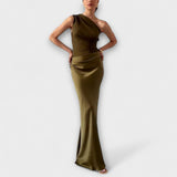 Alexandria | Maxi Dress With One-Shoulder Splendour