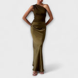 Alexandria | Maxi Dress With One-Shoulder Splendour
