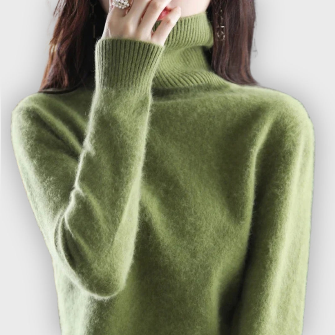 Edwina | Cashmere Turtleneck Sweater