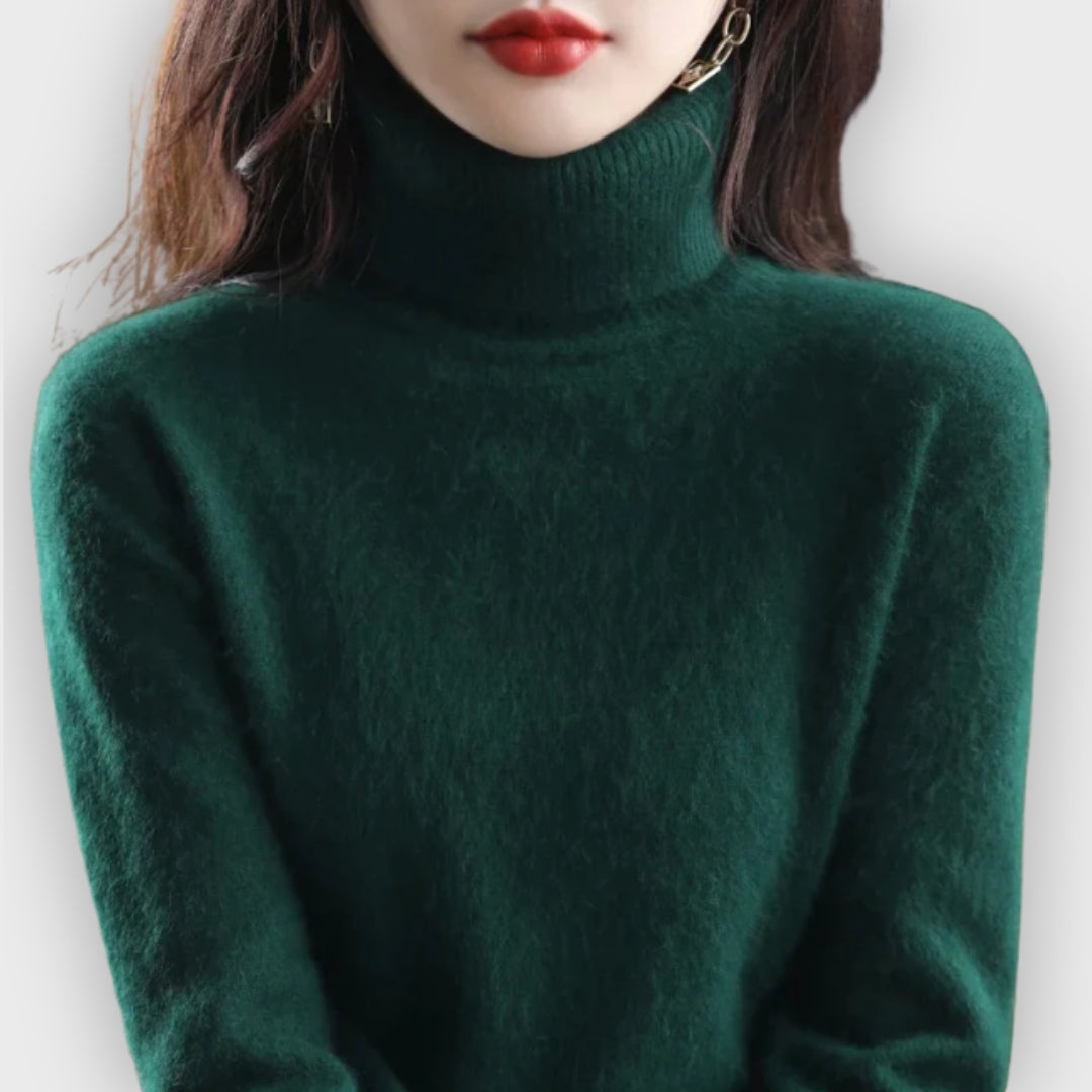 Edwina | Cashmere Turtleneck Sweater