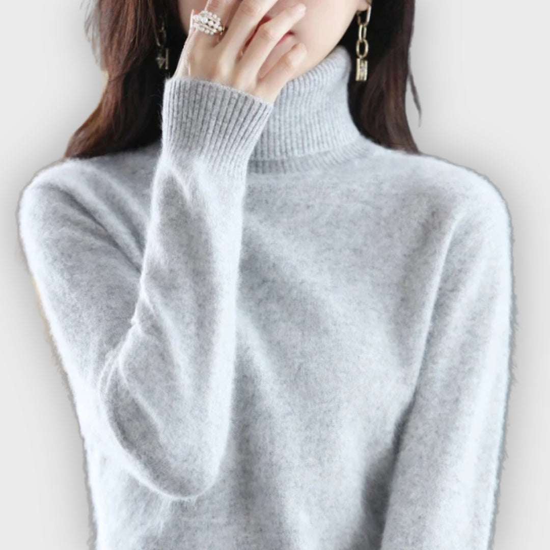 Edwina | Cashmere Turtleneck Sweater