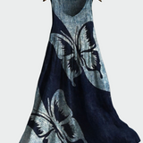 Charlotte | Gorgeous Butterfly Pattern Summery Dress