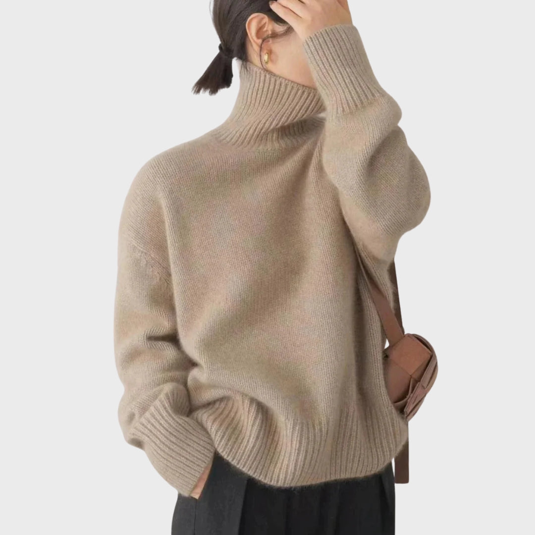 Amelia | Warm Cashmere Turtleneck