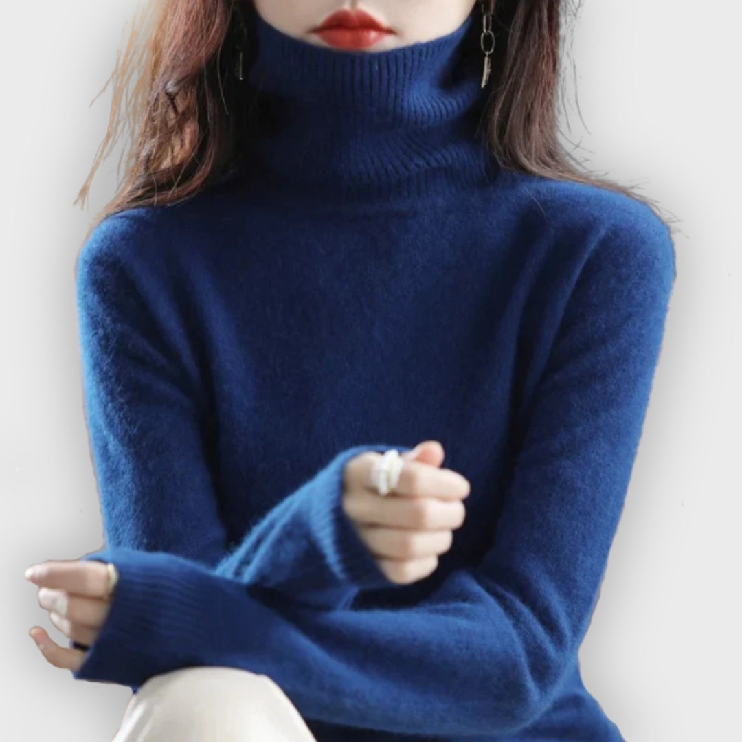 Edwina | Cashmere Turtleneck Sweater