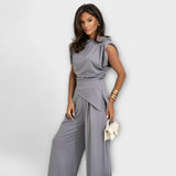 Alexandria | Asymmetric Set With Dramatic Shoulders