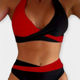 Alex | Luxurious Exquisite Crisscross Neckline Bikini