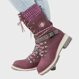 Imogen | Winter Lace-Up Snow Boots – Anti-Slip Sole