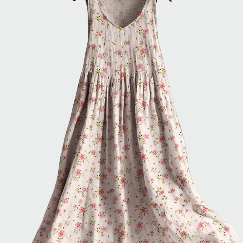 Alexandra | Floral Patterned Maxi Eveningwear Dress