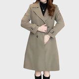 Beatrix | Double-Breasted Trench Coat for Women