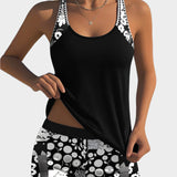 Isla | Floral Two-Piece Swimsuit With Extravagances