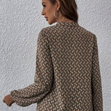 Harriet – Patterned Blouse