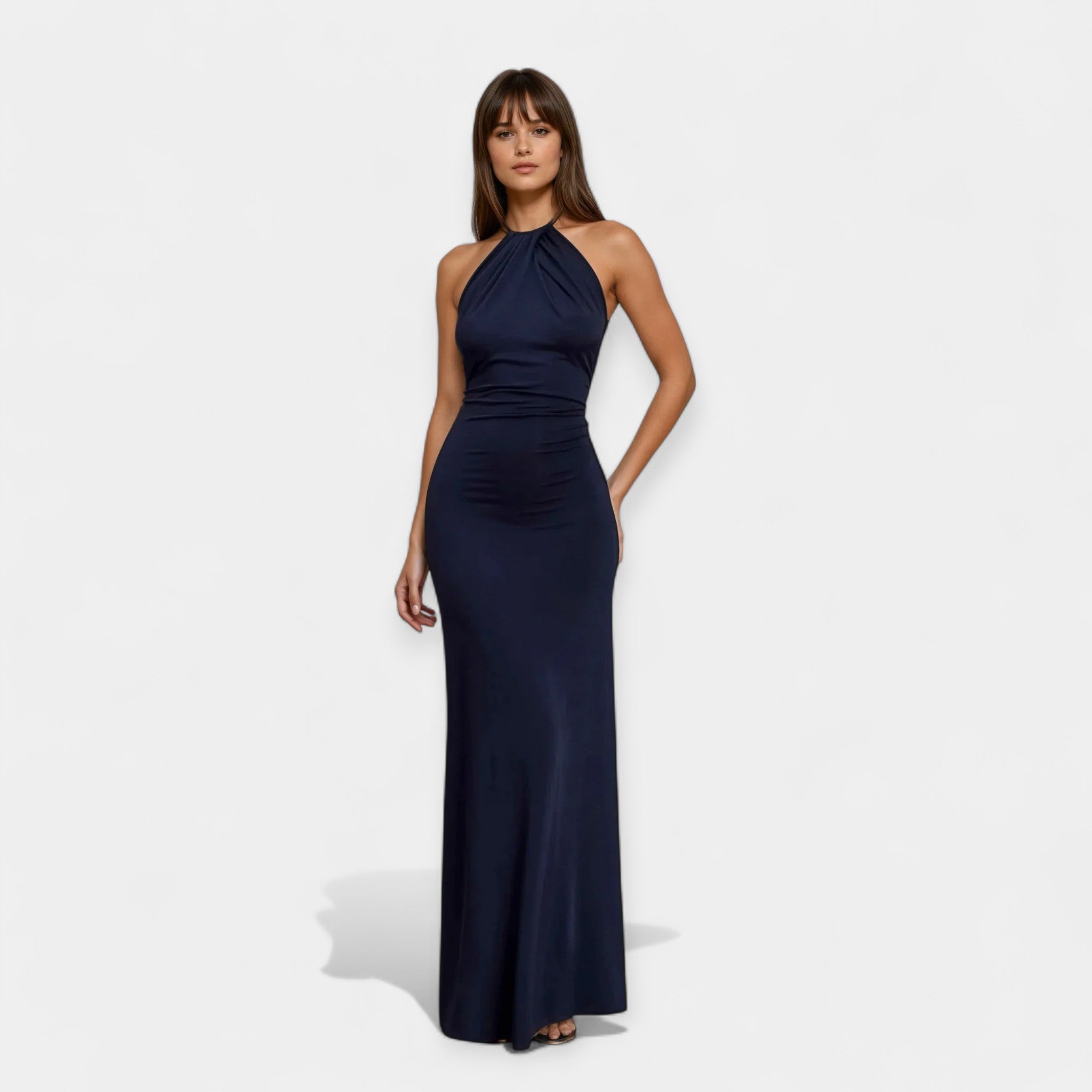 Amelia | Deluxe Maxi Dress Neck Tie