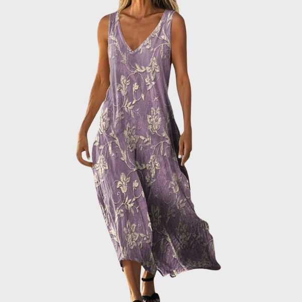 Esme | Ethnic Totem Print Cotton Dress