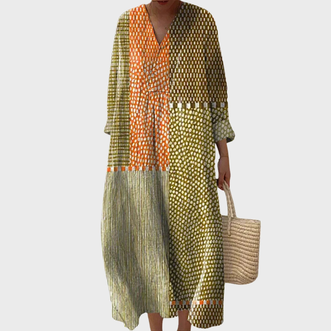 Constance | Elegant Cotton Dress
