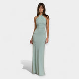 Amelia | Deluxe Maxi Dress Neck Tie