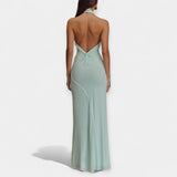 Amelia | Deluxe Maxi Dress Neck Tie