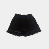 Morgan | Magnificently Embroidered Lace Trim Shorts