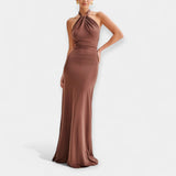 Amelia | Deluxe Maxi Dress Neck Tie