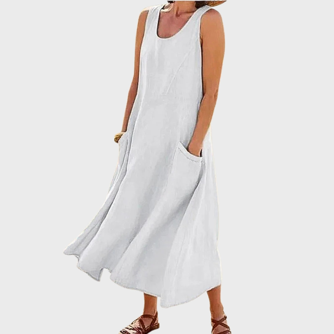 Zoe – Breezy Summer Linen Dress