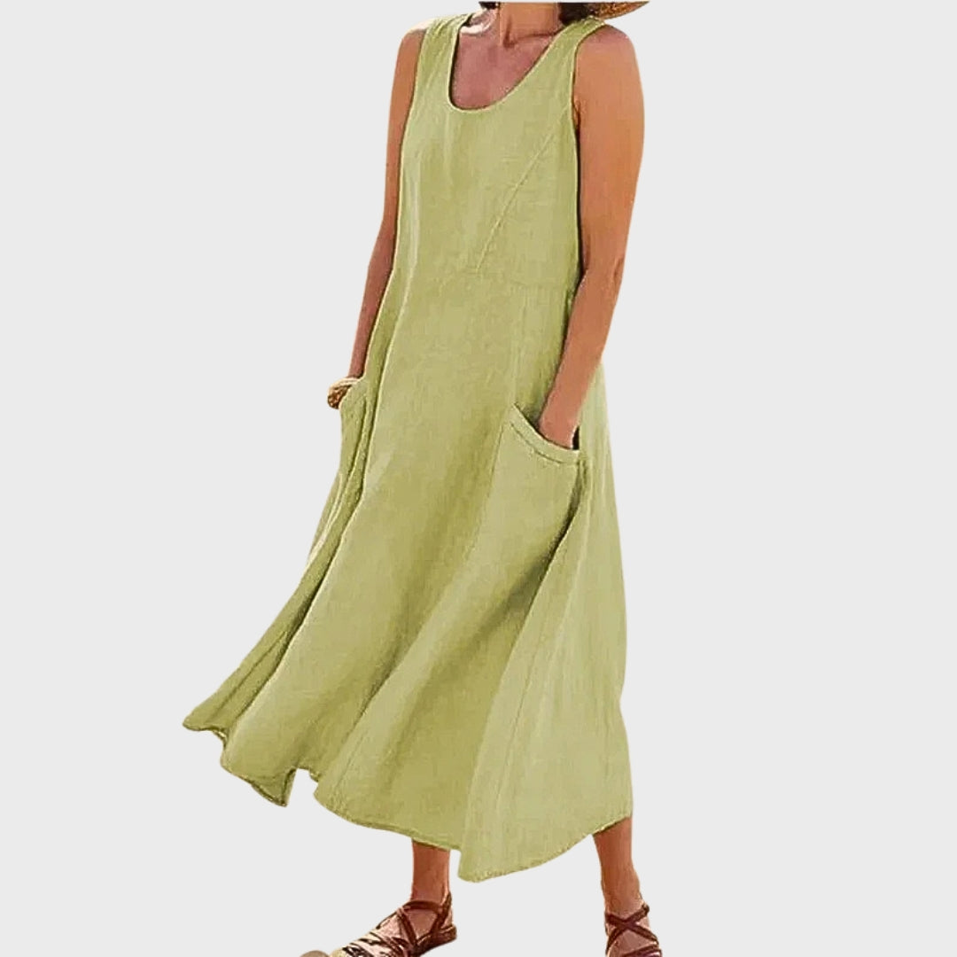 Zoe – Breezy Summer Linen Dress
