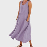 Zoe – Breezy Summer Linen Dress