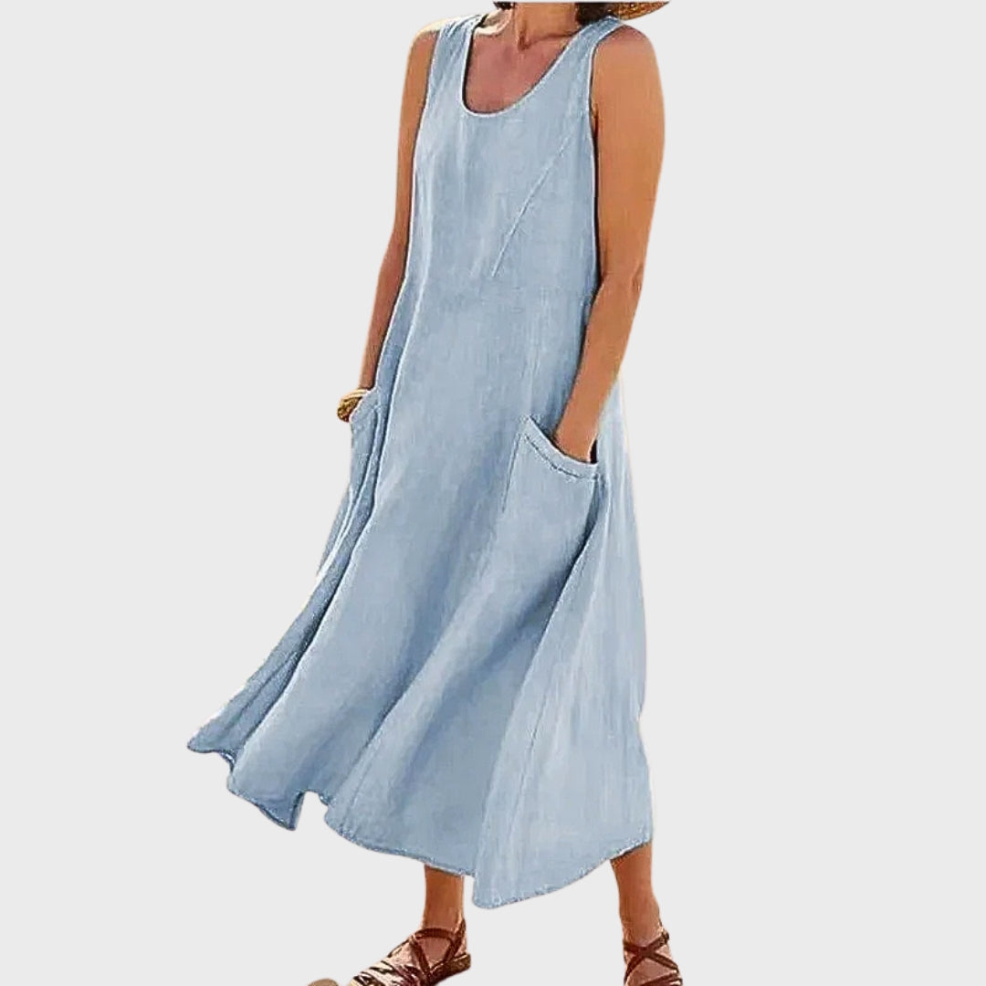 Zoe – Breezy Summer Linen Dress