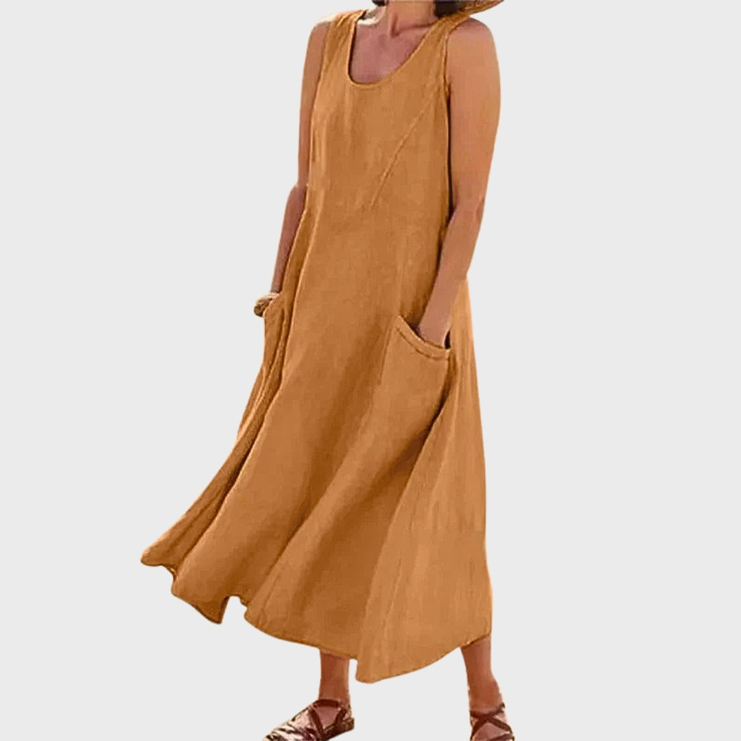 Zoe – Breezy Summer Linen Dress