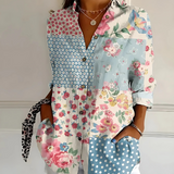 Yllona – Button-Up Relaxed Blouse