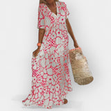 Arabella-Morgana-Faye | Airy Summer Dress With Pattern