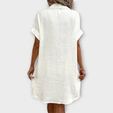 Sydney | Superluxurious Featherweight Summer Shirt Dress