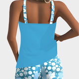 Isla | Floral Two-Piece Swimsuit With Extravagances