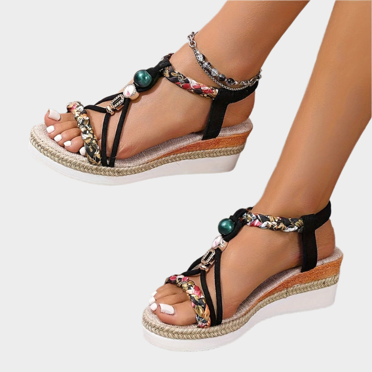 Finley | Platform Sandals With Extraordinary Footbed