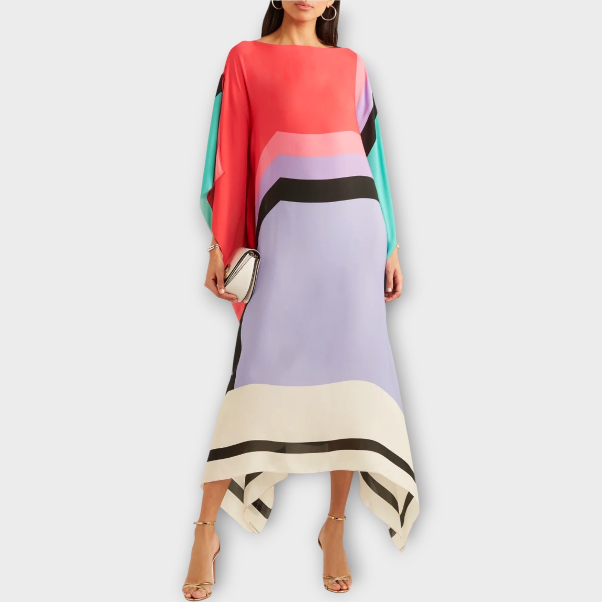 Ainsworth | Intercontinental Kaftan With Linear Design