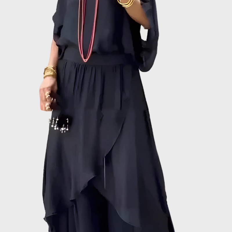 Worthington | Luxurious Extravagant Loose Slit Trousers