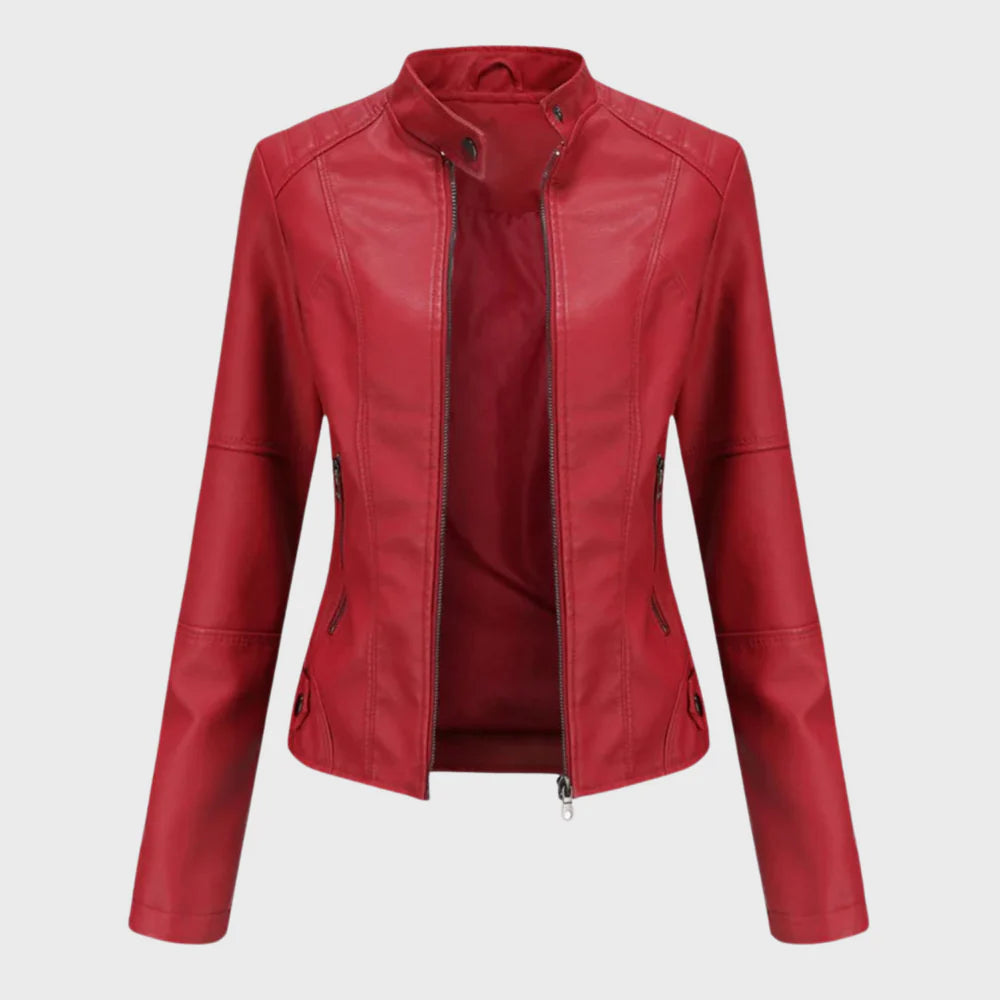 Alexandra | Casual Leather Jacket
