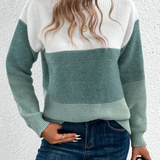 Calista - Elegant Long-Sleeve Sweater with Dropped Shoulders
