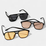 Rivet Collection Square Glasses Subtle Exclusivity