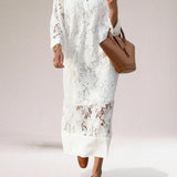 Rosalind | Elegant Lace White Dress