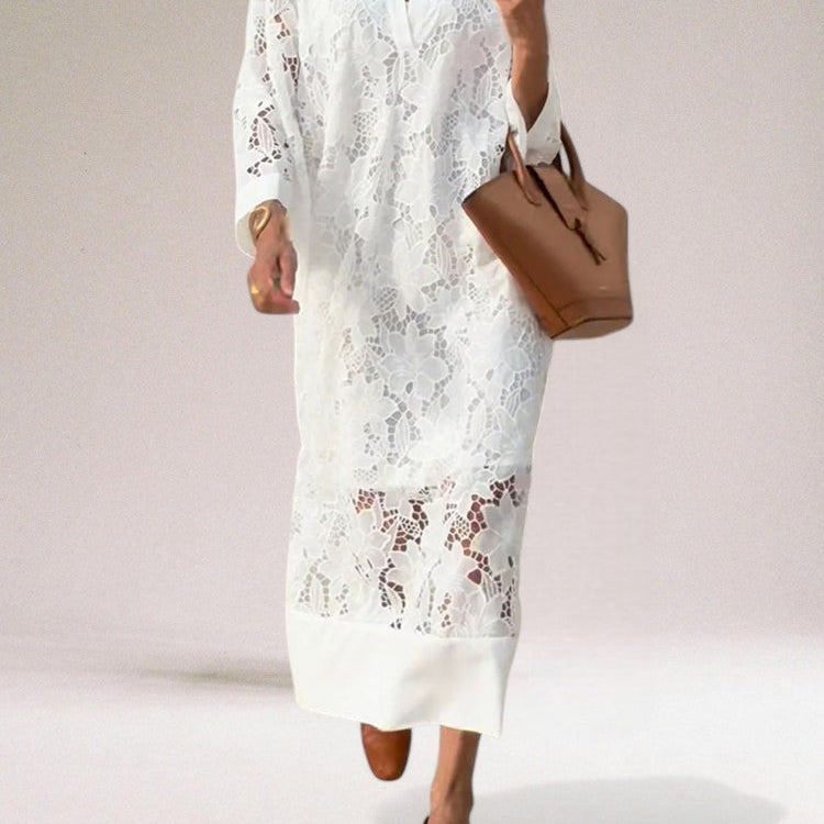 Rosalind | Elegant Lace White Dress