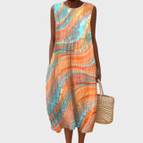 Zara | Casual Printed Cotton Dress