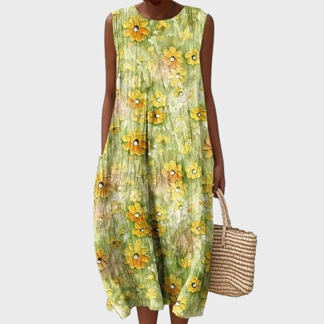 Zara | Casual Printed Cotton Dress