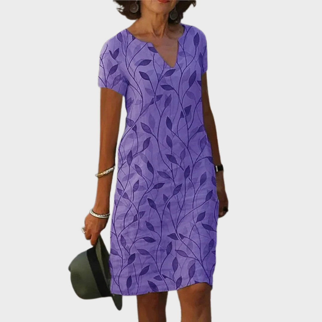 Kathleen | Refined midi-length summer dress