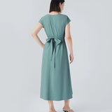 Olivia – Elegant Wrap Dress with High Waist