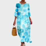 Isobel | Checkered Cotton Dress