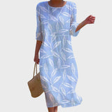Isobel | Checkered Cotton Dress