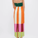 Hattie | Colourblock Maxi Dress