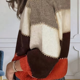Livia - Color Block Sweater