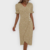 Holly | Elegant Floral Midi Dress