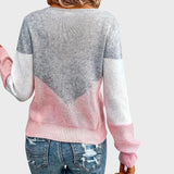 Isla | Stylish Pink Cashmere Sweater – Ideal for Winter